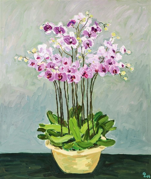 Pham Luan | Orchid still life (2004) | MutualArt