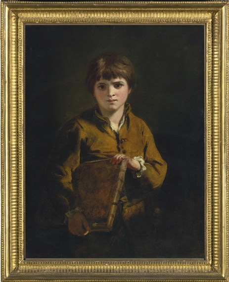 BOY WITH A PORTFOLIO: THE SCHOOL BOY by Sir Joshua Reynolds