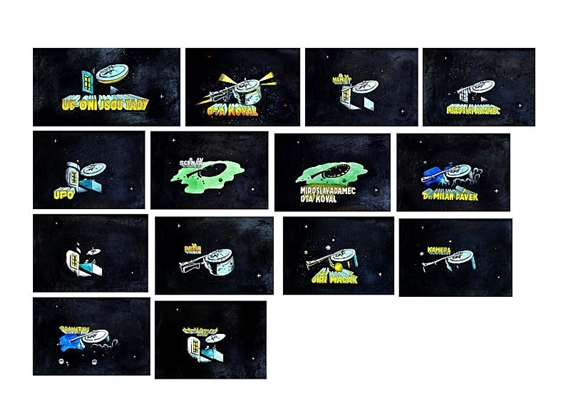 14 Works: Aliens are here by Kaja Saudek