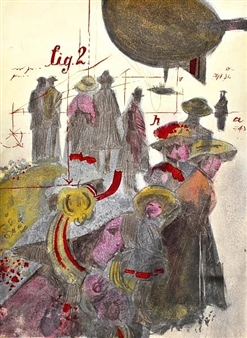 Start of and airship - Oldřich Jelínek