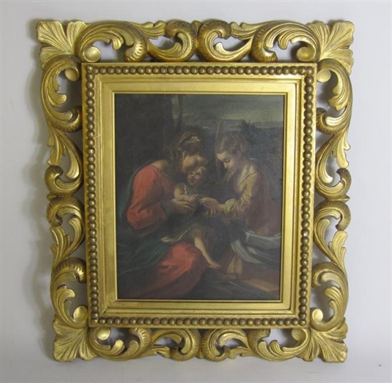 Correggio | The Mystic Marriage of Saint Catherine of Alexandria ...