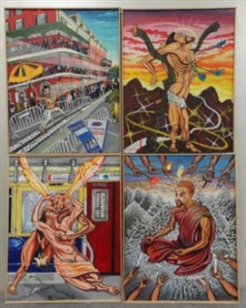 4 Works: Satirical/Sociopolitical - Keith Duncan