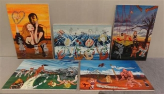 5 Works: Satirical/Sociopolitical - Keith Duncan