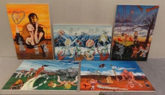 5 Works: Satirical/Sociopolitical by Keith Duncan