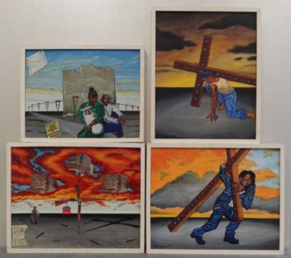 4 Works: Framed Satirical/Sociopolitical