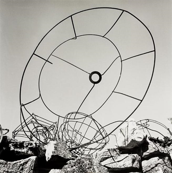 Lampshade Frames by Bill Culbert, 2002