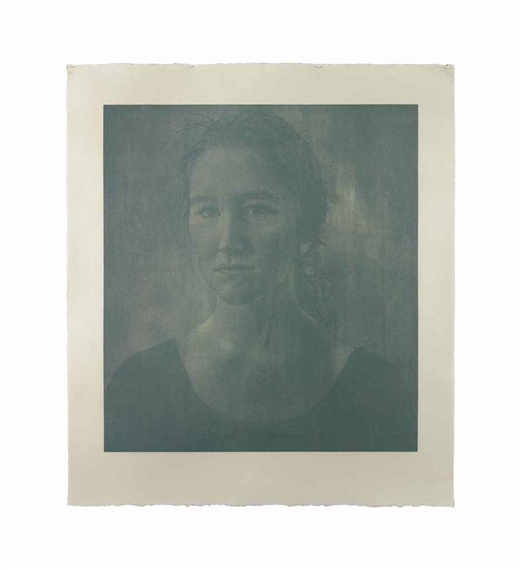 Silvia by Franz Gertsch, 2001-2002