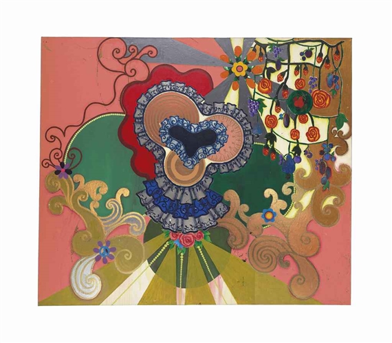 Romantico americano by Beatriz Milhazes, 1998