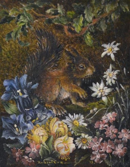 The Squirrel by Robert Bruce Cox, 1973