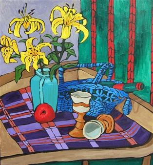 Yellow Lilies - Diane Adolph