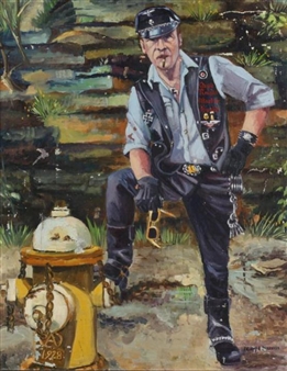 Portrait of david dixson (boots) - Anthony A. Calabrese