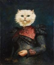 Cat portrait by Thierry Poncelet