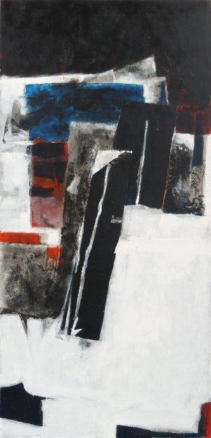 Artwork by Morago, Vericale (Per Max), Made of Oil on canvas