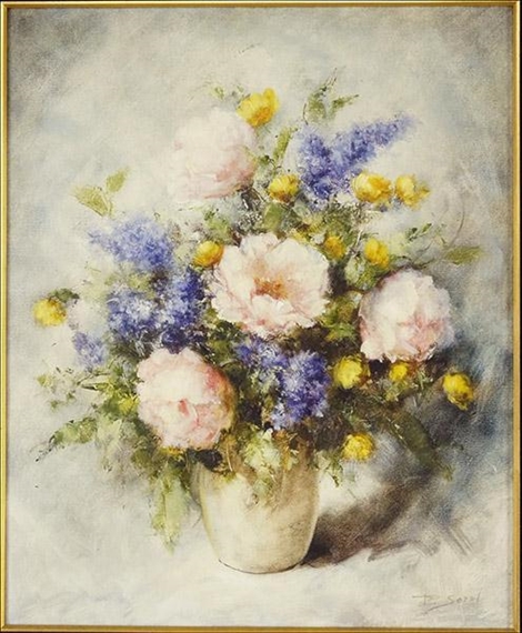 STILL LIFE WITH FLOWERS by Pierre Sorel