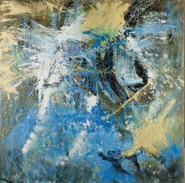 Artwork by Carla Rigato, Lago dell'anima, Made of Acrylic on canvas