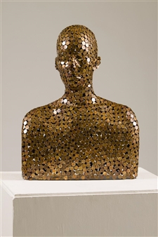 Cent coins bust - Gabriel Rufete