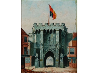 2 Works: Bygone Stone Gateways; Old Southampton - H. E. Locke