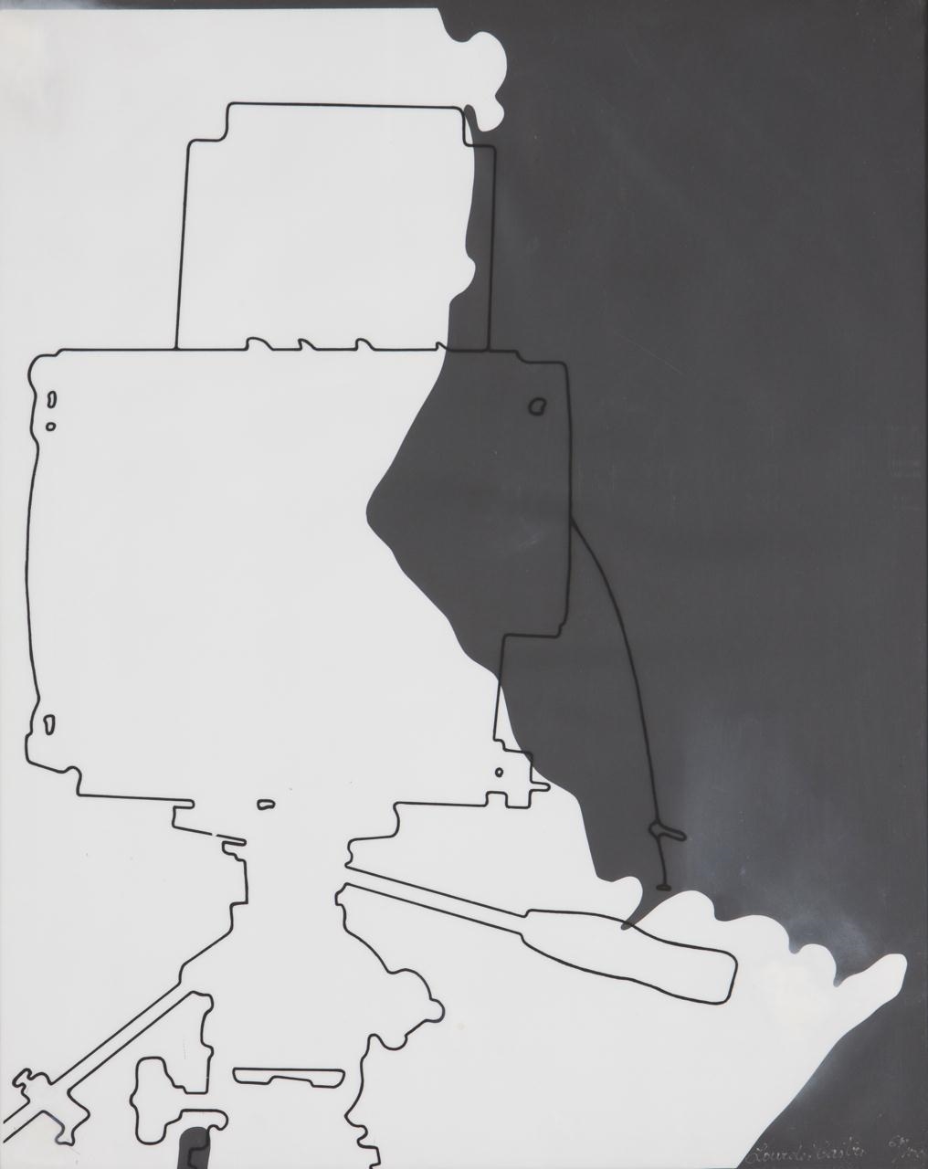 Artwork by Lourdes Castro, Untitled, Made of Rhodoid