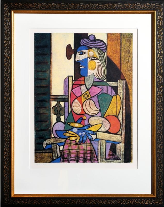 Pablo Picasso | Femme Assise Devant sa Fenetre (1980) | MutualArt