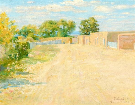 Taos, New Mexico by Bert Phillips