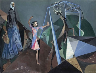 Farm Yard - John Craxton