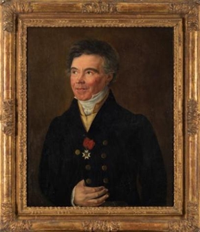 Portrait of Jacques Scevole Cazotte [1764-1853] Chief Librarian at Versailles - Laure de Cazotte
