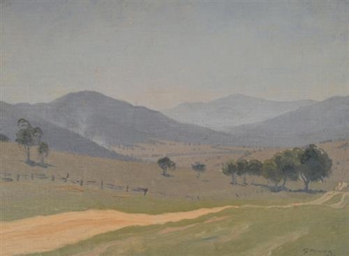 Untitled (Landscape) by Elioth Gruner, 1930