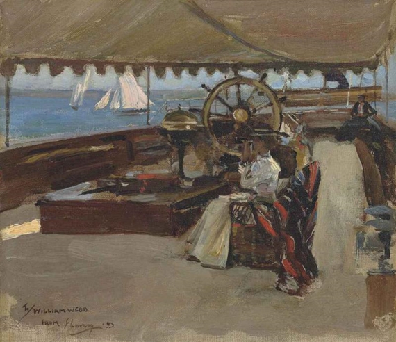 On the Clyde by John Lavery, 1993