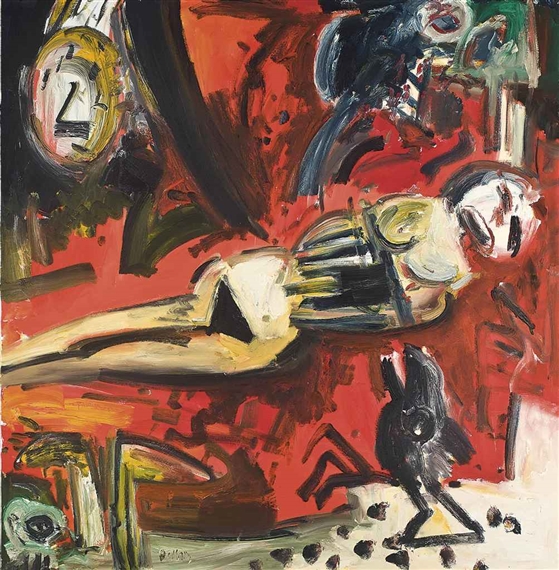Time and the Raven by John Bellany, 1982