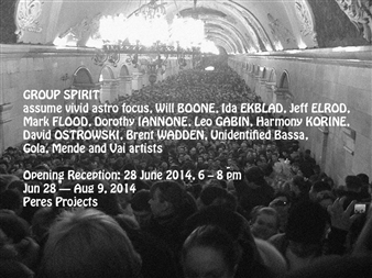 Group Show: Group Spirit - Peres Projects, Los Angeles