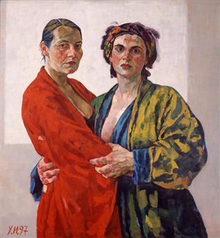 Wives, Lovers, and Daughters; Drawings, Paintings, and Sculpture - Forum Gallery