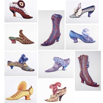 10 Works: Shoe Studies - Fiona Saunders