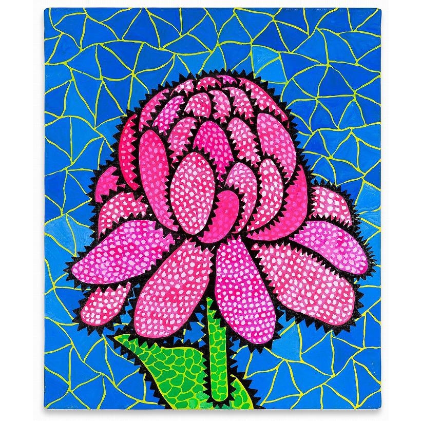 yayoi-kusama-visionary-flower-1989-mutualart