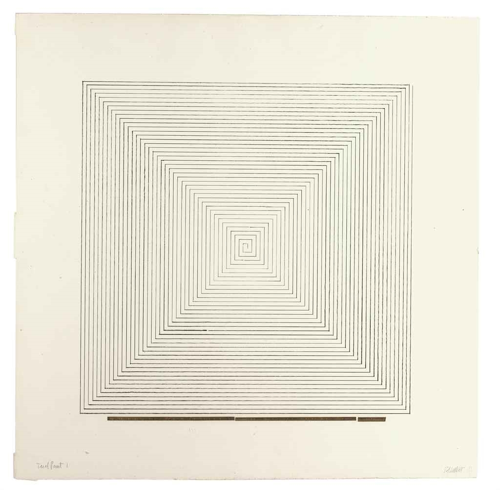 Sol LeWitt | Work from Instructions: two plates (1971) | MutualArt