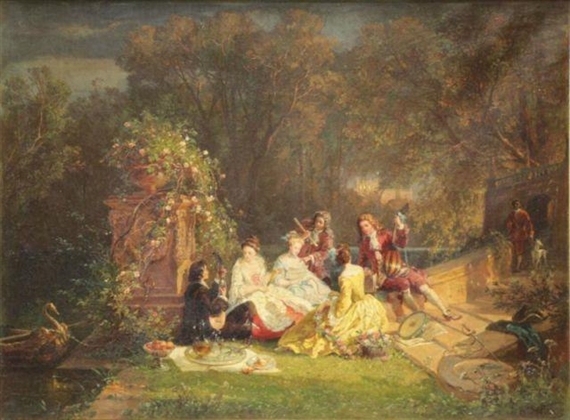 Fête Galante by August von Wille