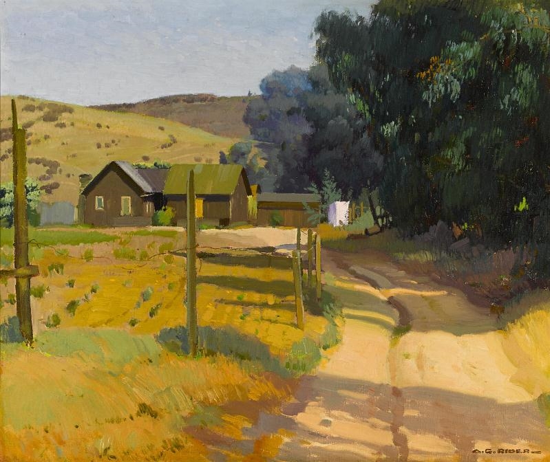 Arthur Grover Rider | Laguna village road | MutualArt