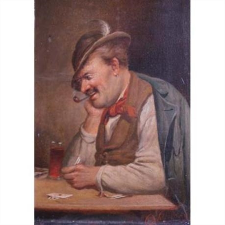 The Gambler by Carl Schleicher