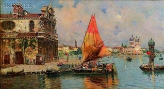Venetian View - A. Ricci