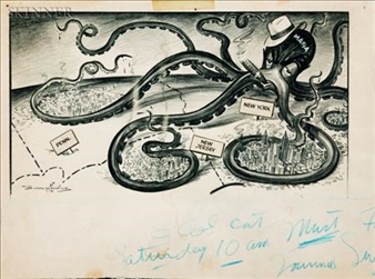 2 Works: Political Cartoons - Burris Jenkins Jr.