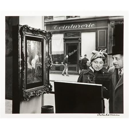 Un regard oblique by Robert Doisneau, 1948