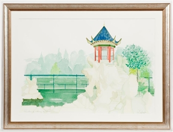 Pavilion and Walkways at Guilin - Paul Gell