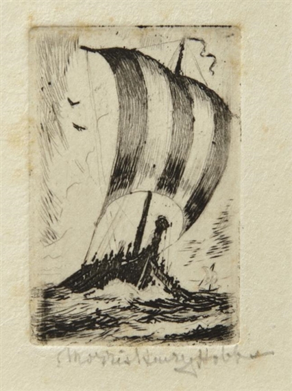 Phoenician Sailing Ship by Morris Henry Hobbs