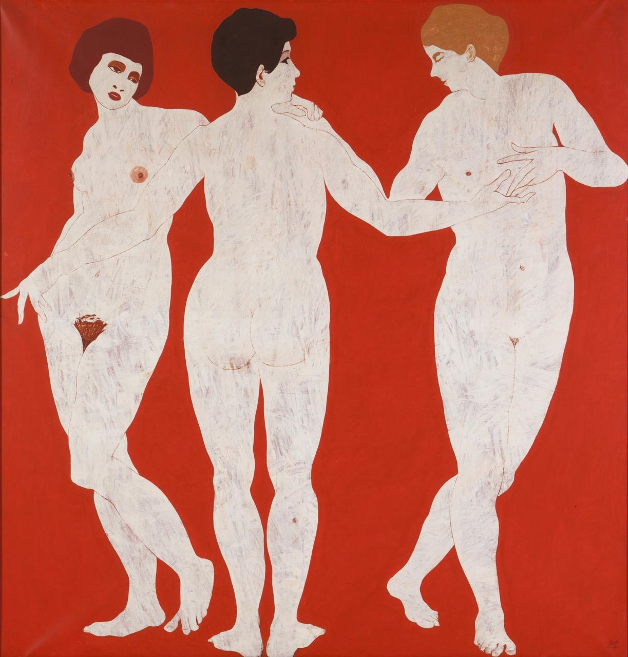 Artwork by Nikias Skapinakis, Untitled, Made of Oil on canvas