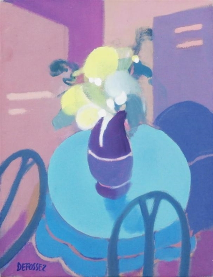 PURPLE VASE by Alfred Defossez