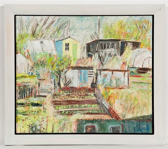 Allotment Spring by Kate Hajducka