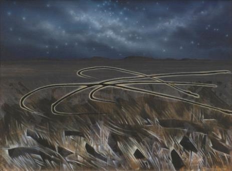 Starry Landscape by Peter Binsbergen, 2008