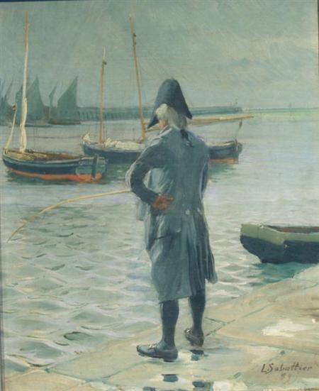 French Fisherman by Louis Sabattier, 1989