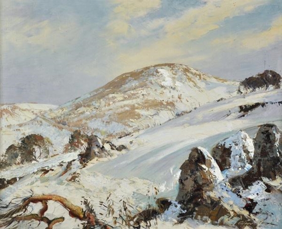 Weather Change, Kosciusko, Thredbo by Alan Robert Colquhoun Grieve