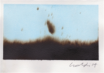 BRUN V. D. SUR CERULEUM D. H. - Charles Haldi