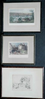 3 Works: The Ramparts, Quebec; Prints of Quebec - Henry Ivan Neilson